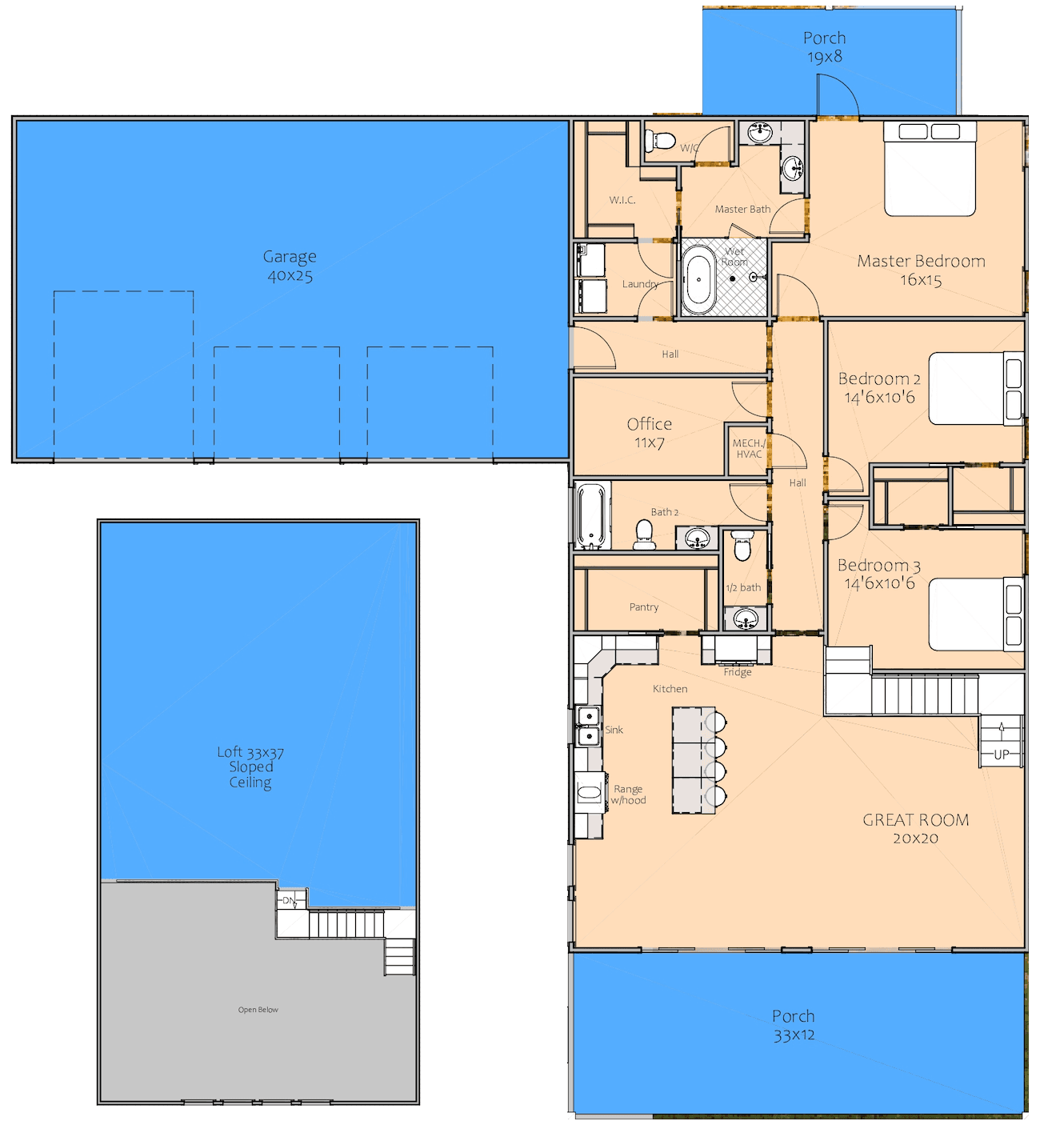 The Bomber Bro floor plan 9