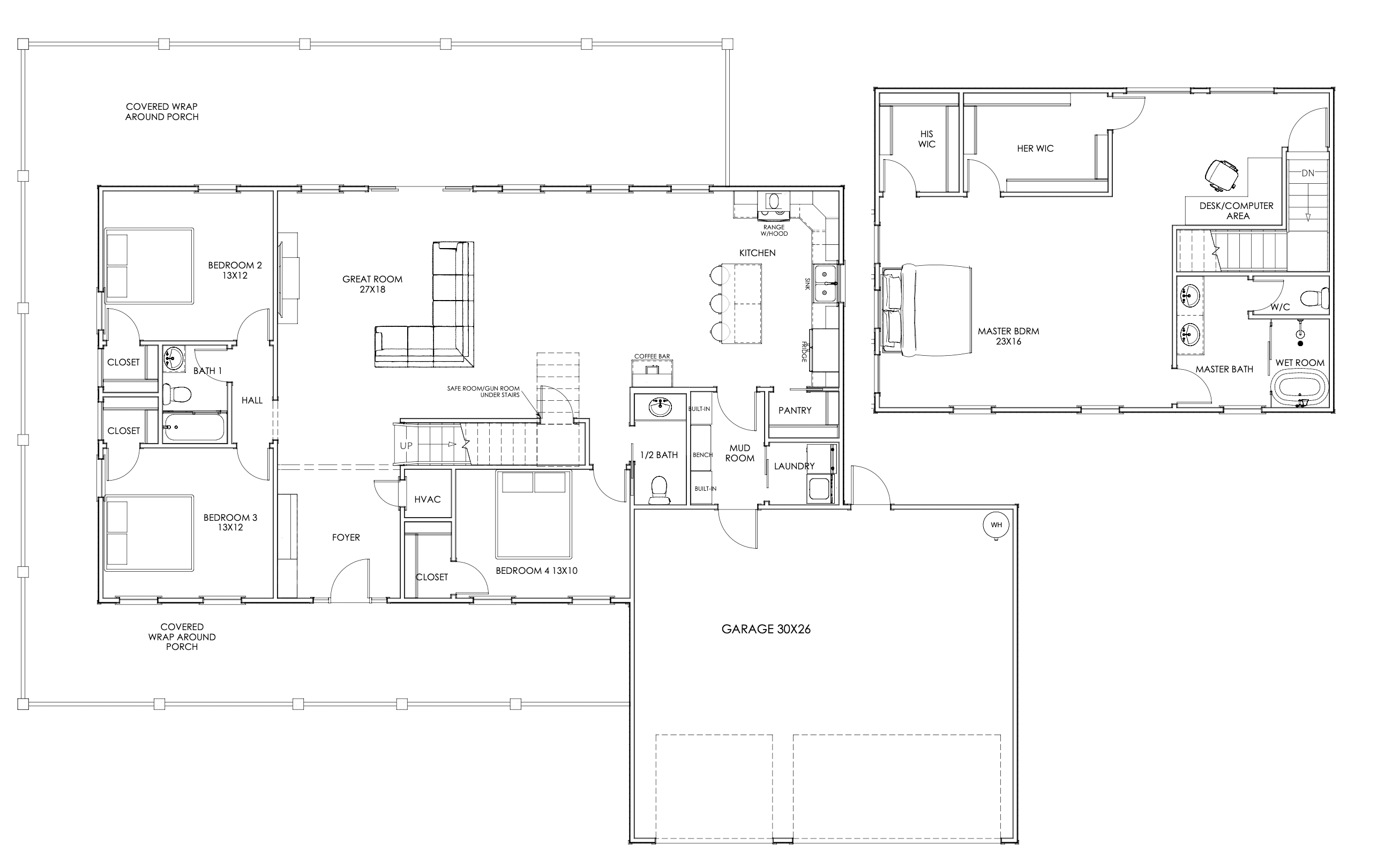 The Texas Bro floor plan 13