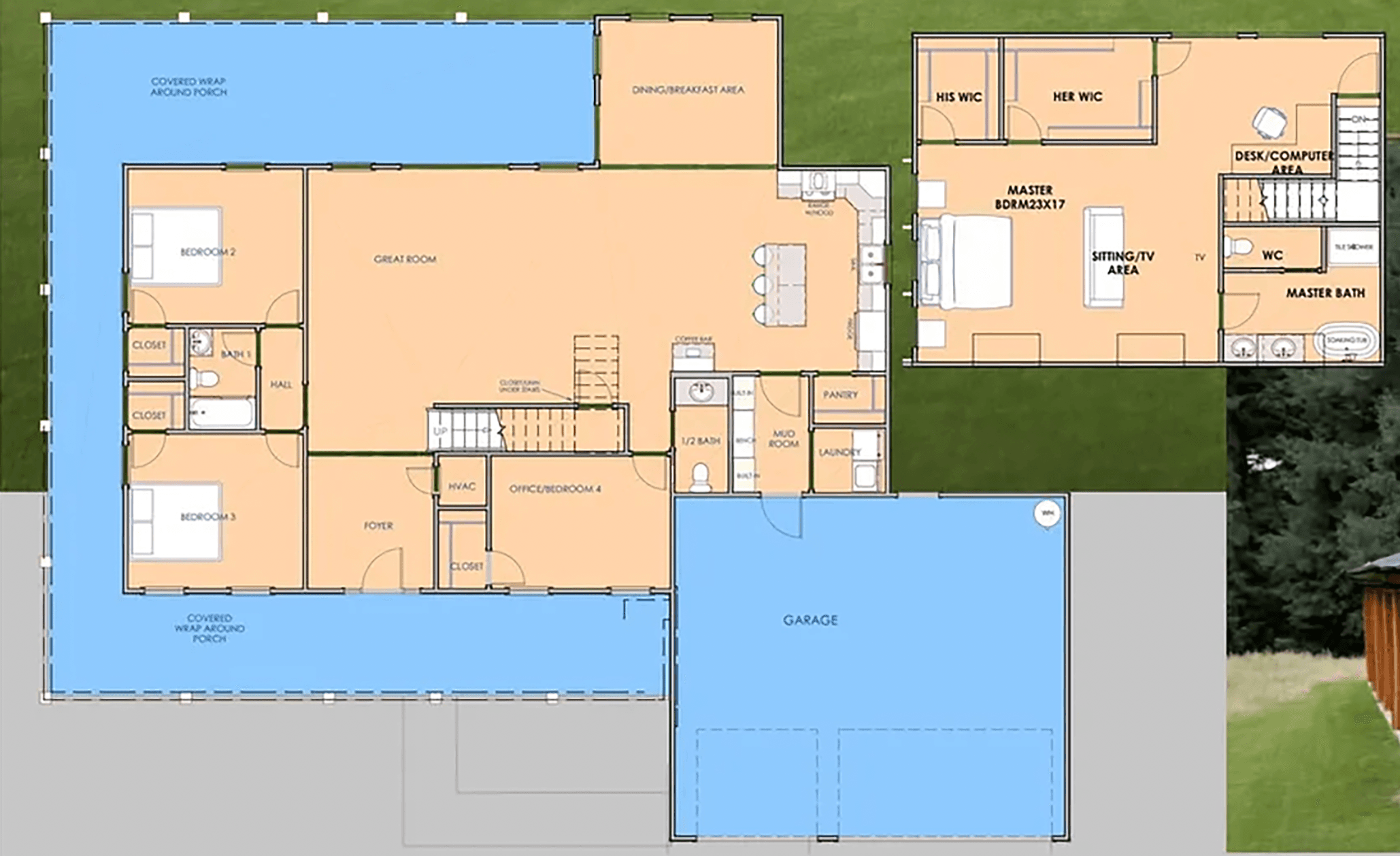 The Texas Bro floor plan 14